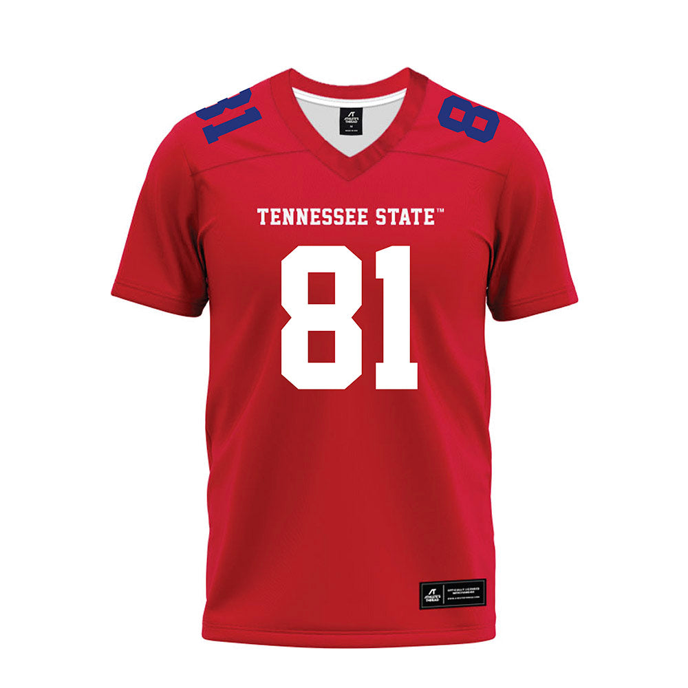 TN State - NCAA Football : Dylan Rodd - Red Premium Football Jersey-0