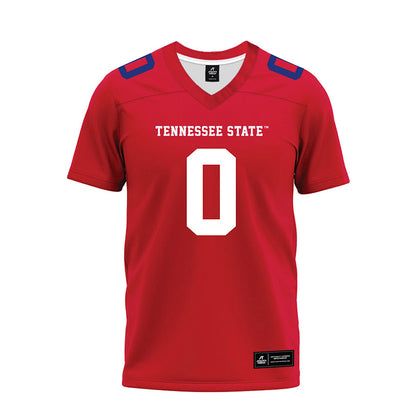 TN State - NCAA Football : Jayden Guy - Red Premium Football Jersey-0