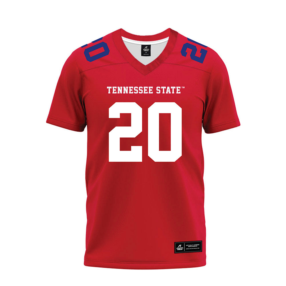 TN State - NCAA Football : Anthony Taylor - Red Premium Football Jersey-0
