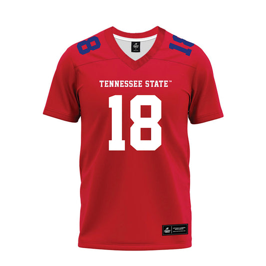 TN State - NCAA Football : Jaylon Price - Red Premium Football Jersey-0