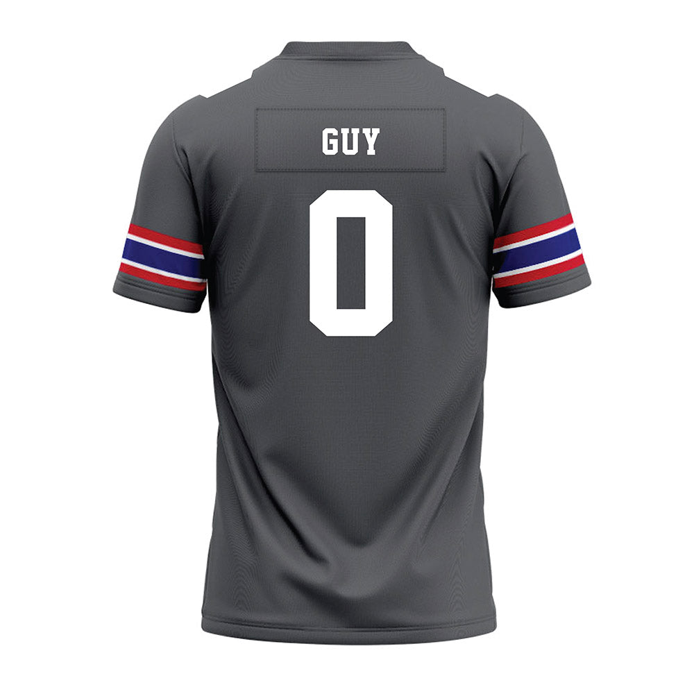 TN State - NCAA Football : Jayden Guy - Grey Premium Football Jersey-1