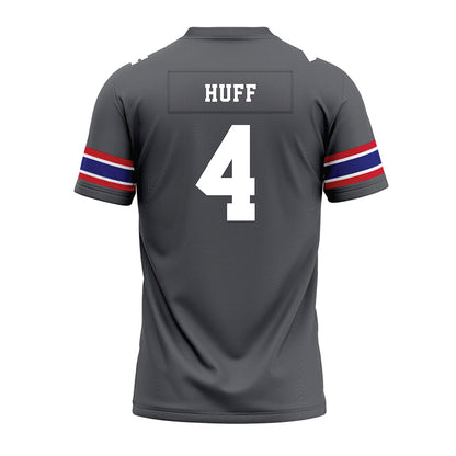 TN State - NCAA Football : Marlon Huff - Grey Premium Football Jersey-1