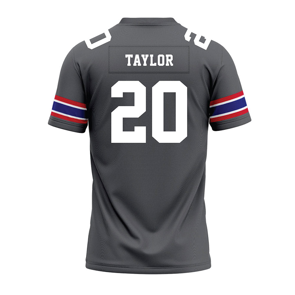 TN State - NCAA Football : Anthony Taylor - Grey Premium Football Jersey-1