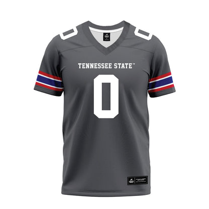 TN State - NCAA Football : Jayden Guy - Grey Premium Football Jersey-0