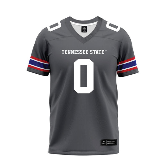 TN State - NCAA Football : Jayden Guy - Grey Premium Football Jersey-0