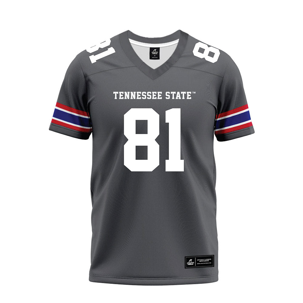 TN State - NCAA Football : Dylan Rodd - Grey Premium Football Jersey-0