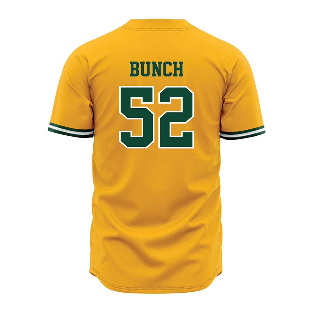 Baylor - NCAA Baseball : Caleb Bunch - Gold Jersey-1