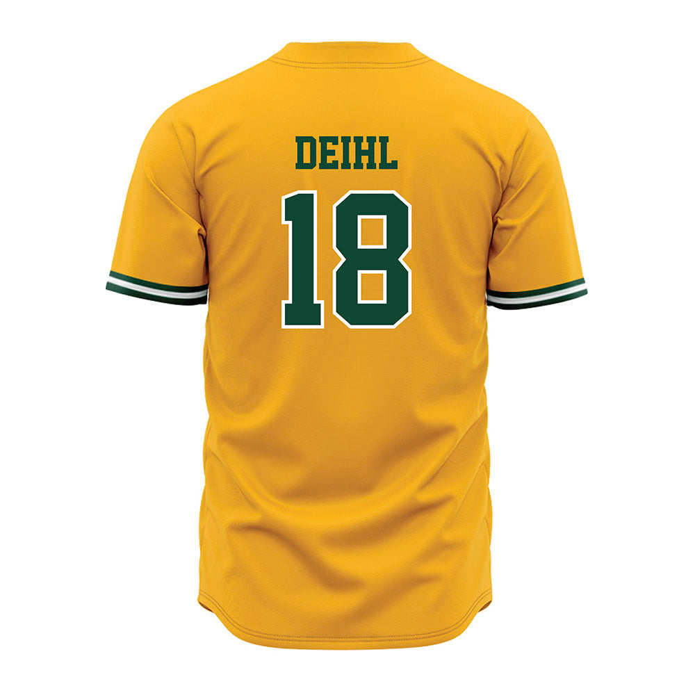 Baylor - NCAA Baseball : Keegan Deihl - Gold Jersey-1