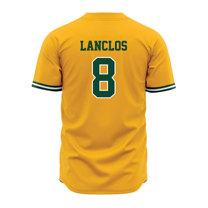 Baylor - NCAA Baseball : Cole Lanclos - Gold Jersey-1