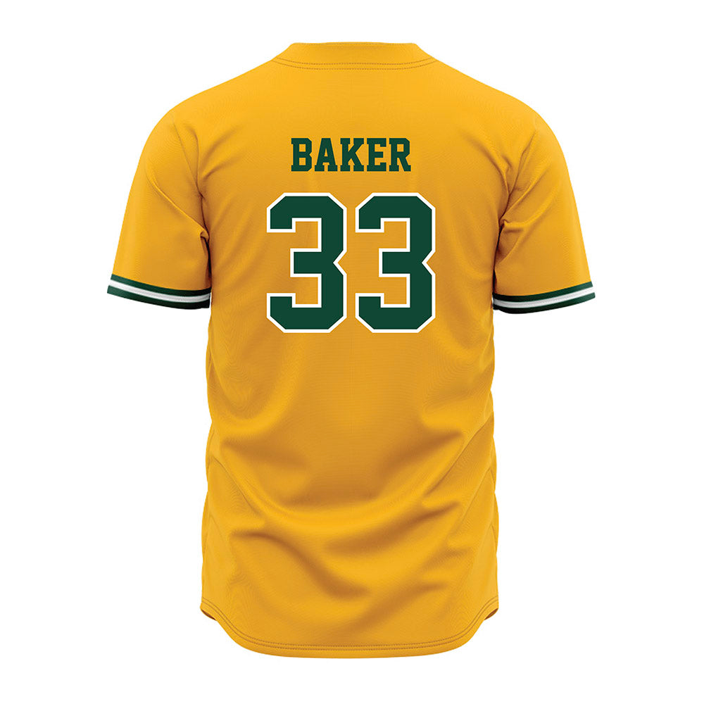 Baylor - NCAA Baseball : Cayden Baker - Gold Jersey-1