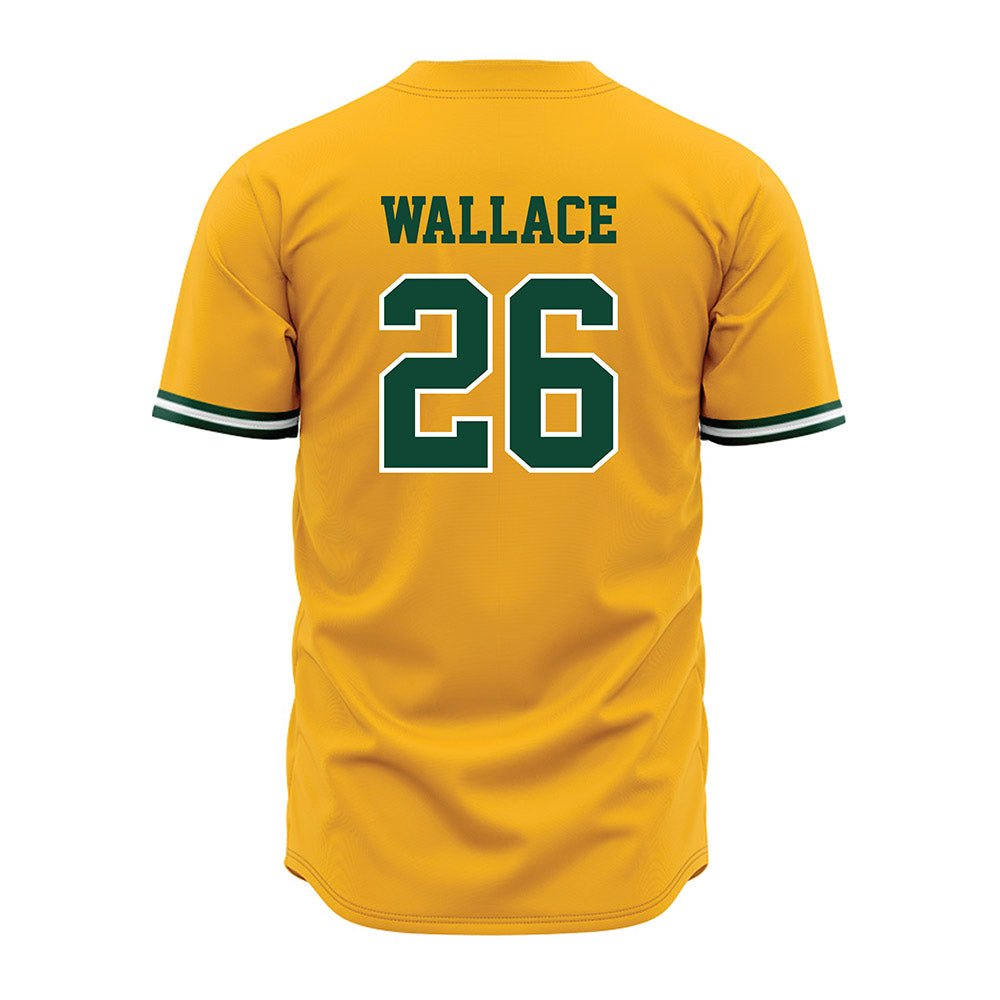 Baylor - NCAA Baseball : Zack Wallace - Gold Jersey-1