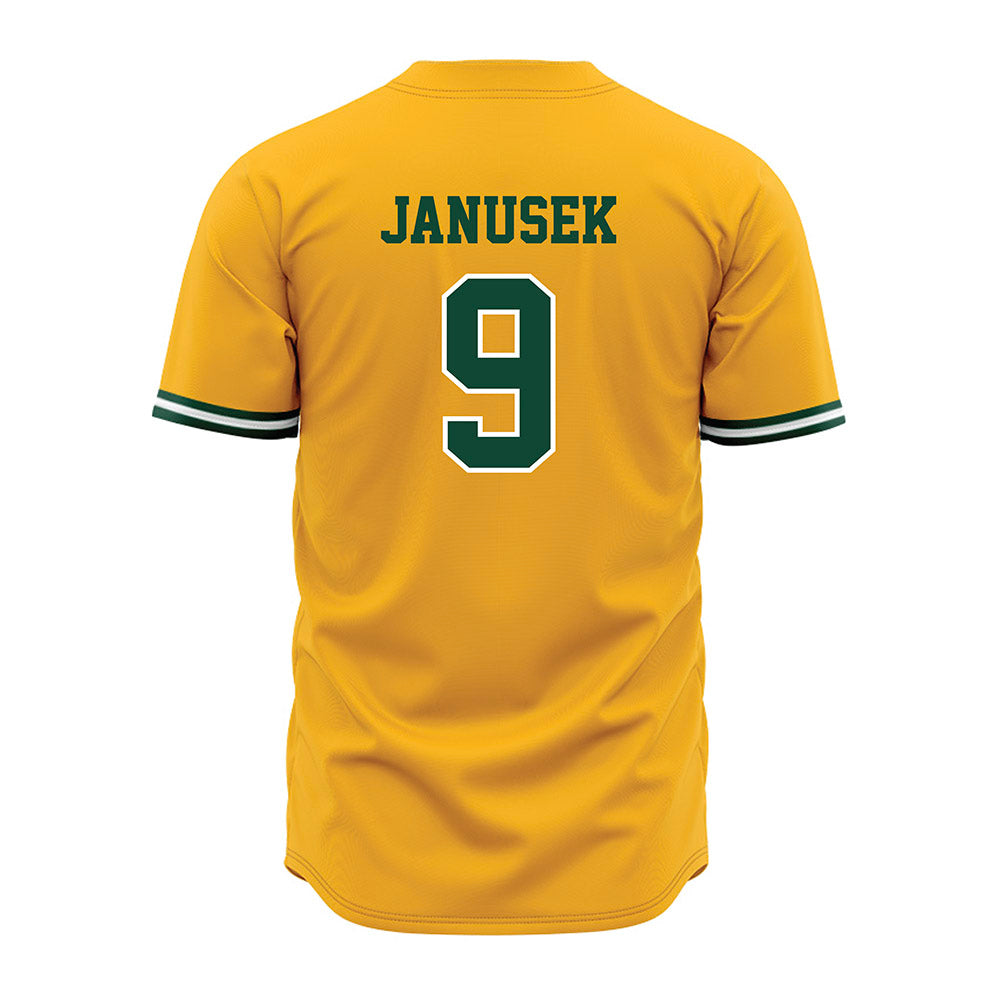 Baylor - NCAA Baseball : Brady Janusek - Gold Jersey-1