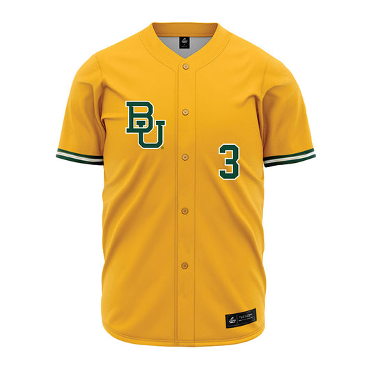 Baylor - NCAA Baseball : Cade Dodson - Gold Jersey-0