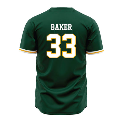 Baylor - NCAA Baseball : Cayden Baker - Green Jersey-1
