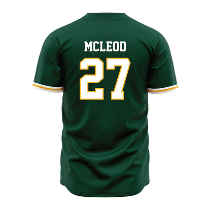 Baylor - NCAA Baseball : Luke McLeod - Green Jersey-1
