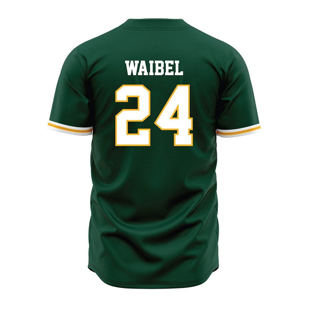 Baylor - NCAA Baseball : Cade Waibel - Green Jersey-1