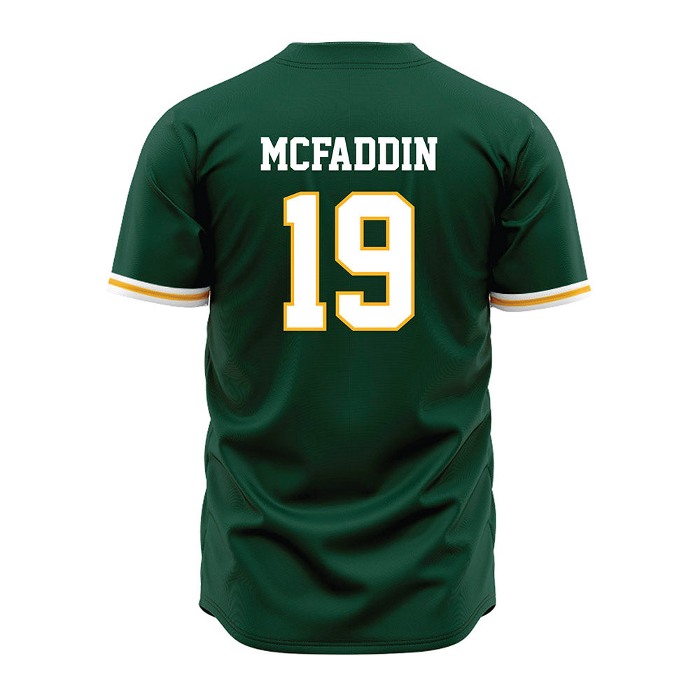 Baylor - NCAA Baseball : Caldwell McFaddin - Green Jersey-1