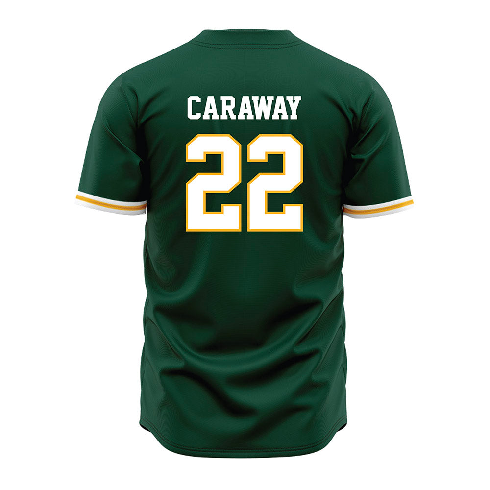 Baylor - NCAA Baseball : Bo Caraway - Green Jersey-1