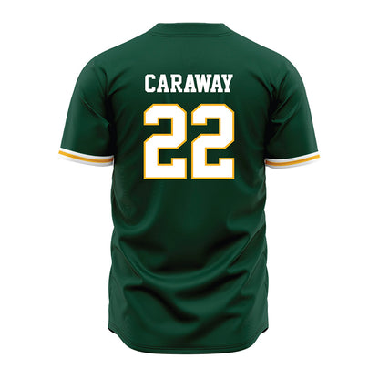 Baylor - NCAA Baseball : Bo Caraway - Green Jersey-1