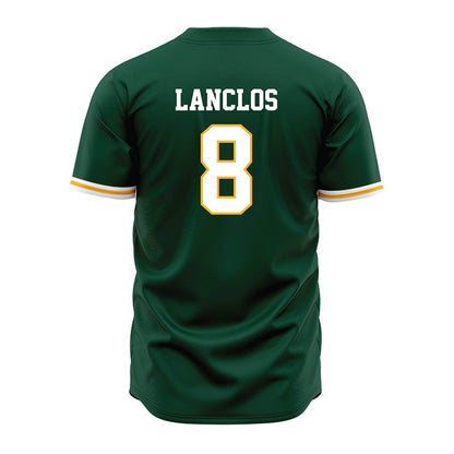 Baylor - NCAA Baseball : Cole Lanclos - Green Jersey-1