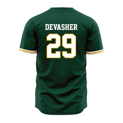 Baylor - NCAA Baseball : Luke DeVasher - Green Jersey-1