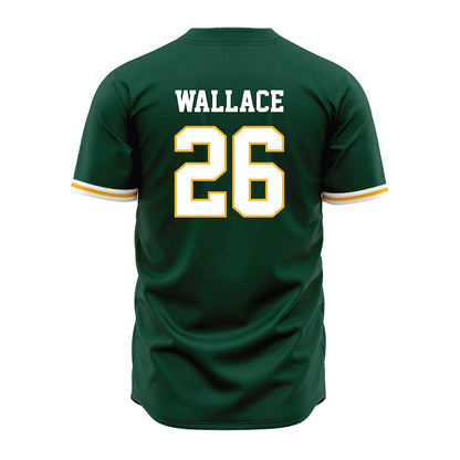 Baylor - NCAA Baseball : Zack Wallace - Green Jersey-1