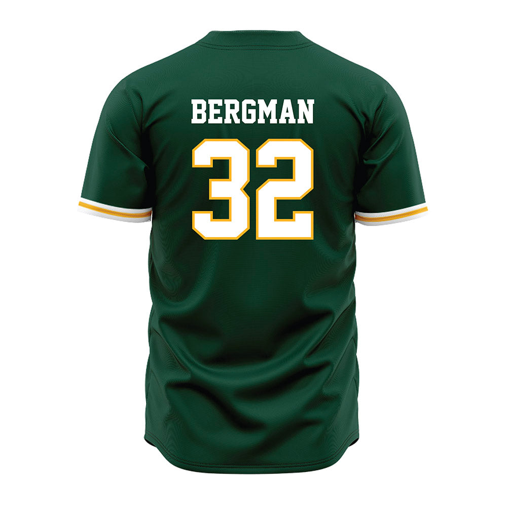 Baylor - NCAA Baseball : Caleb Bergman - Green Jersey-1