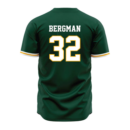 Baylor - NCAA Baseball : Caleb Bergman - Green Jersey-1