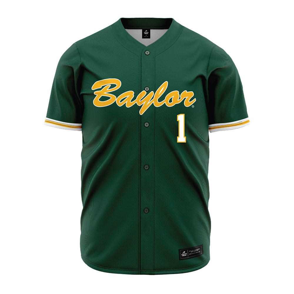 Baylor - NCAA Baseball : TJ Woodson - Green Jersey-0