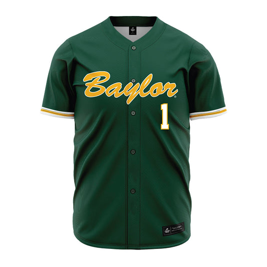 Baylor - NCAA Baseball : TJ Woodson - Green Jersey-0