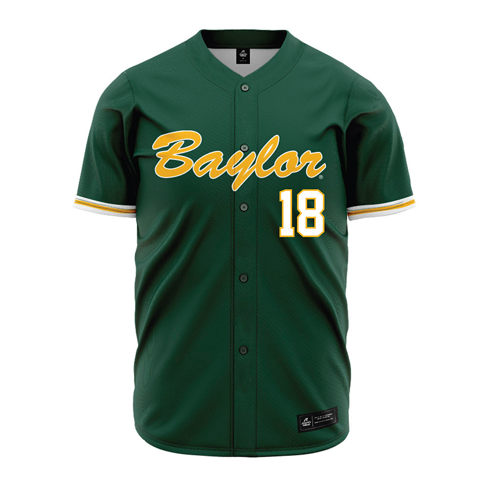 Baylor - NCAA Baseball : Keegan Deihl - Green Jersey-0