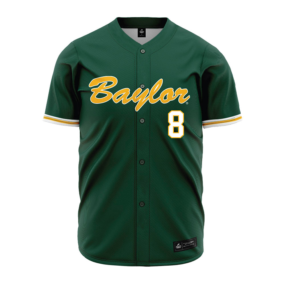 Baylor - NCAA Baseball : Cole Lanclos - Green Jersey-0