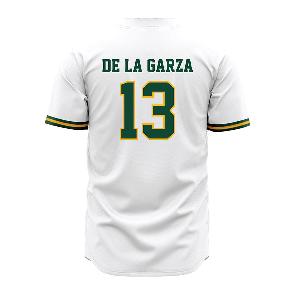 Baylor - NCAA Baseball : Robert De La Garza - White Jersey-1