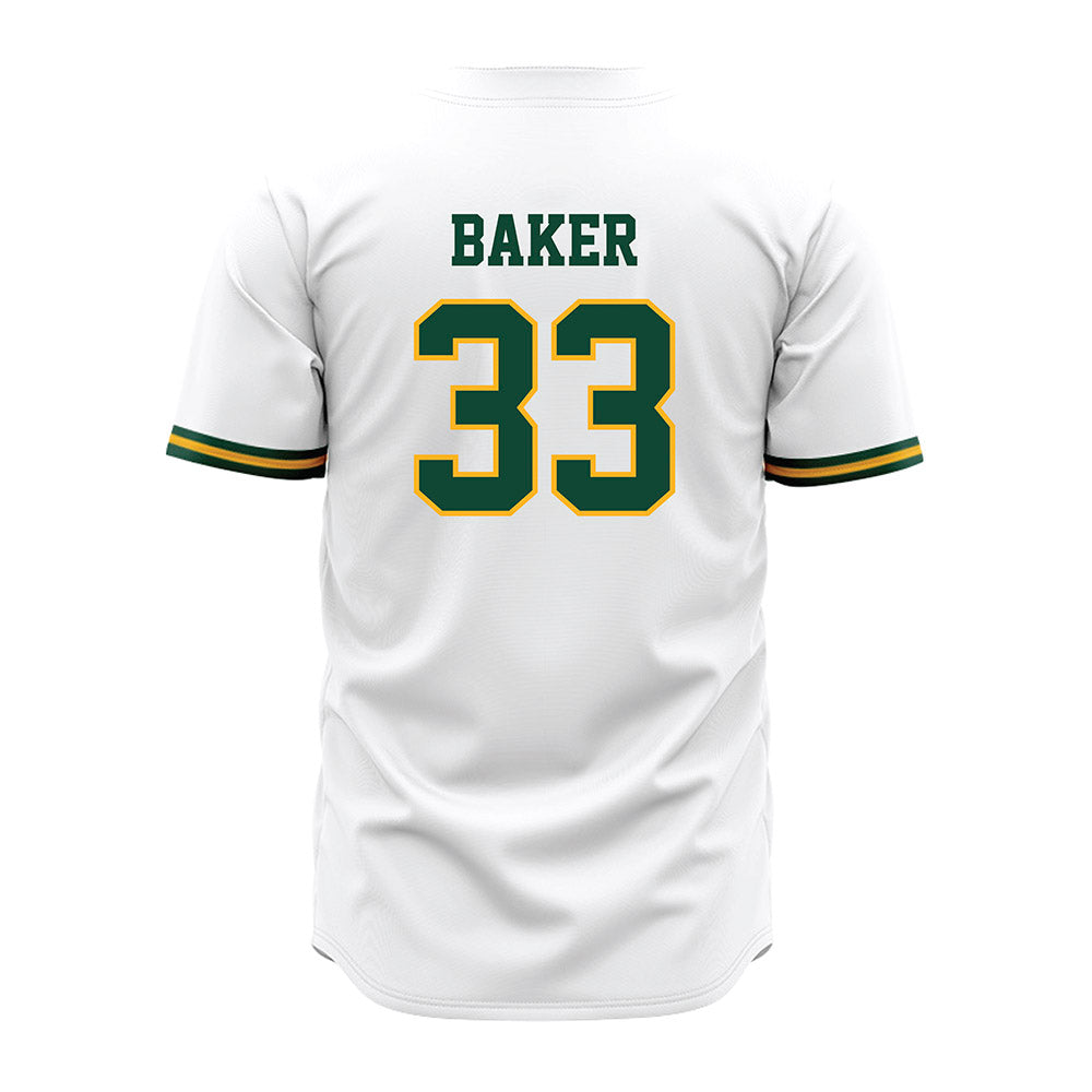 Baylor - NCAA Baseball : Cayden Baker - White Jersey-1