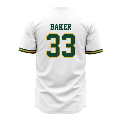Baylor - NCAA Baseball : Cayden Baker - White Jersey-1