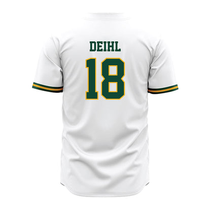 Baylor - NCAA Baseball : Keegan Deihl - White Jersey-1