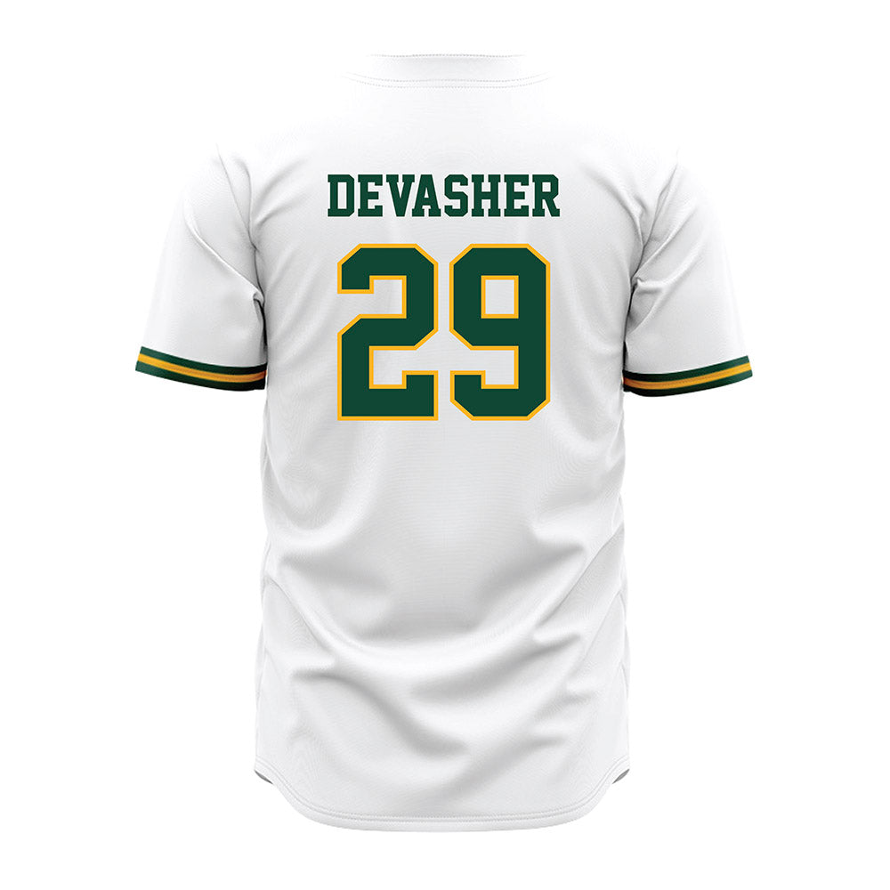 Baylor - NCAA Baseball : Luke DeVasher - White Jersey-1
