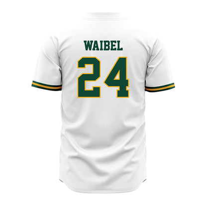 Baylor - NCAA Baseball : Cade Waibel - White Jersey-1