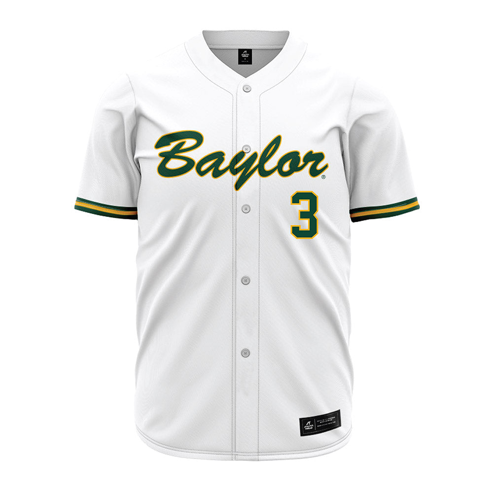 Baylor - NCAA Baseball : Cade Dodson - White Jersey-0