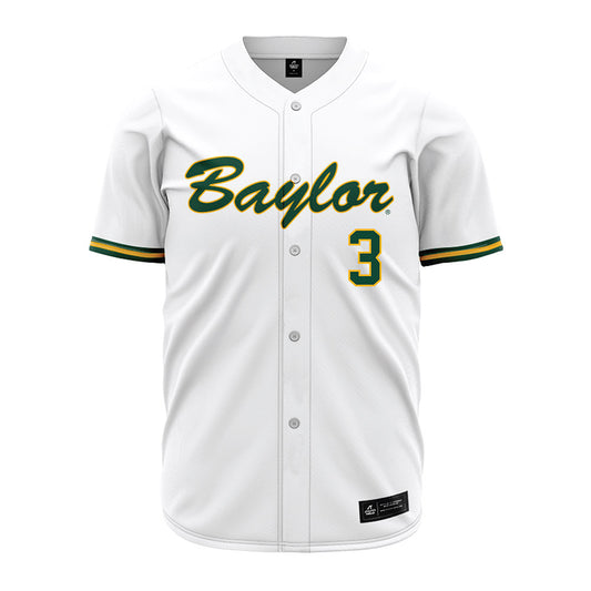 Baylor - NCAA Baseball : Cade Dodson - White Jersey-0