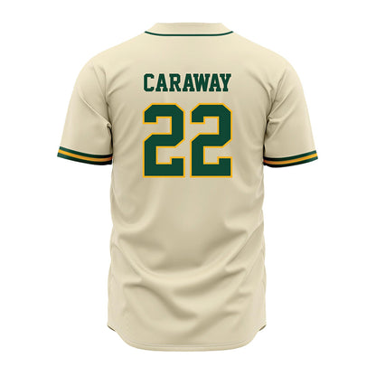 Baylor - NCAA Baseball : Bo Caraway - Cream Jersey-1