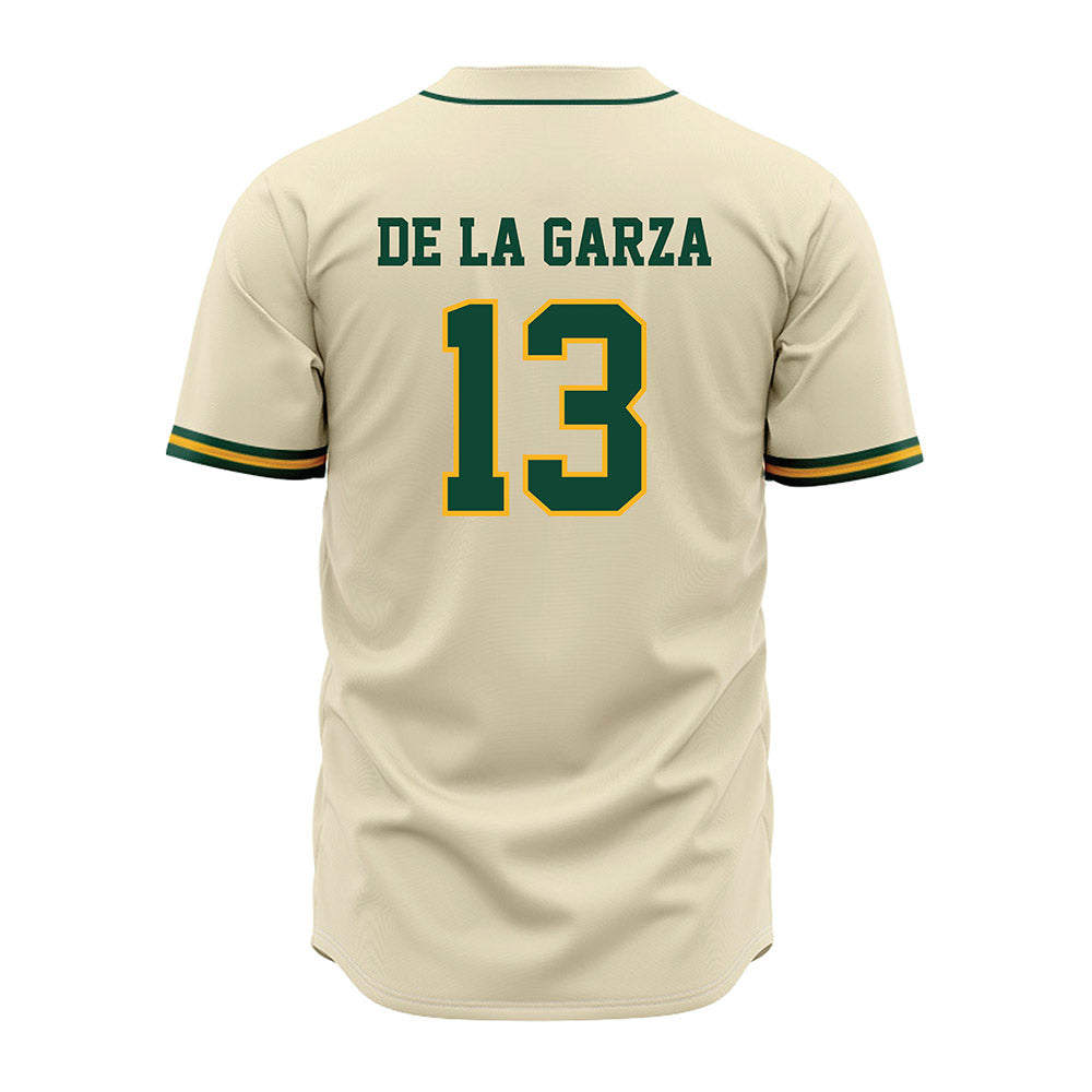 Baylor - NCAA Baseball : Robert De La Garza - Cream Jersey-1