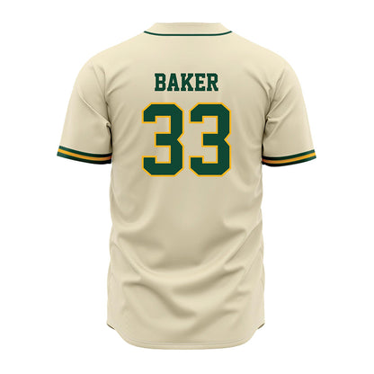 Baylor - NCAA Baseball : Cayden Baker - Cream Jersey-1