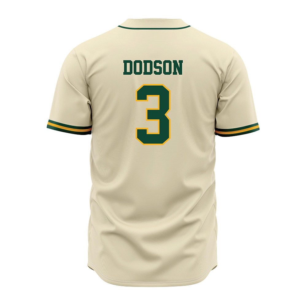 Baylor - NCAA Baseball : Cade Dodson - Cream Jersey-1