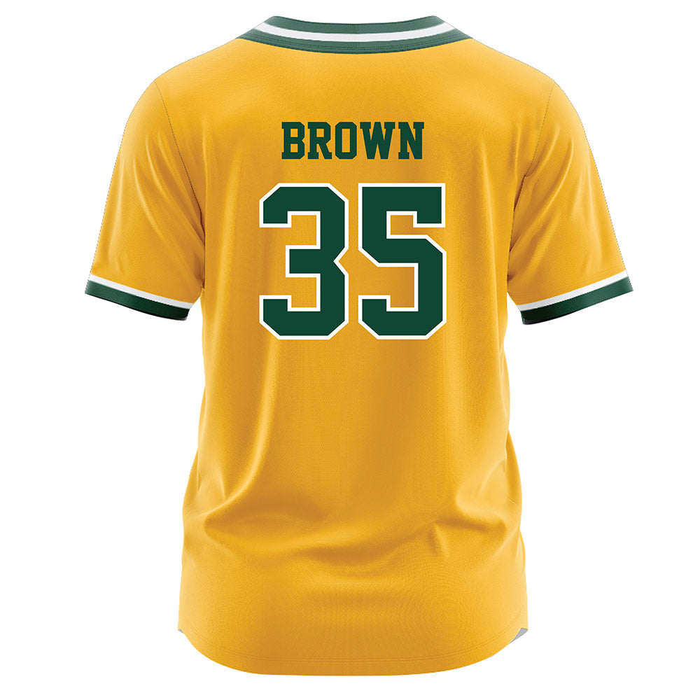 Baylor - NCAA Softball : Ella Brown - Gold Jersey-1