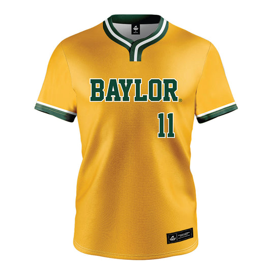 Baylor - NCAA Softball : Brooklyn Carter - Gold Jersey-0