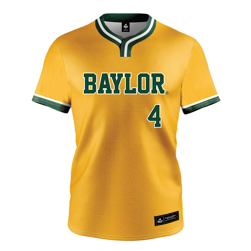 Baylor - NCAA Softball : Charleigh Esparza - Gold Jersey-0