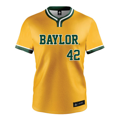 Baylor - NCAA Softball : Karynton Dawson - Gold Jersey-0