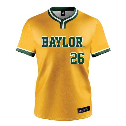Baylor - NCAA Softball : Faith Piper - Gold Jersey-0