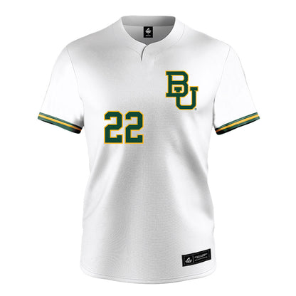Baylor - NCAA Softball : Brooklyn Carter - White Jersey-0